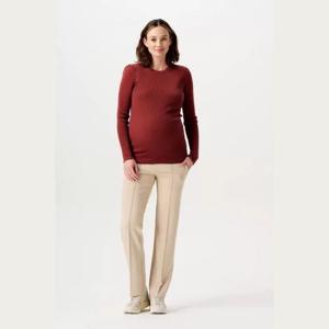 Zwangerschaps broek Casual Eili White Pepper