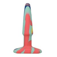 Groovy - Silicone Anal Plug - 4'' / 10 Cm - Sunrise Groovy - Silicone Anal Plug - 4'' / 10 Cm - Sunrise