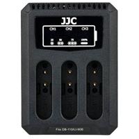 JJC DCH-DB110 USB Multi BatteryCharger (voor Ricoh DB-110/ Olympus LI-90BCanon LP-E8) - thumbnail