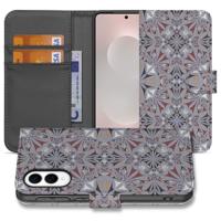 Samsung Galaxy S25 Edge | Bookcase | Flower Tiles