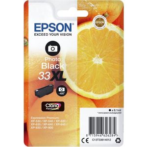 Epson Singlepack Black 33XL Claria Premium inkt