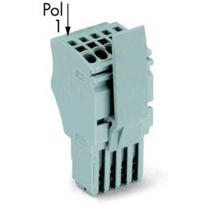 WAGO 2020-106/124-000 Connector, female Grijs 25 stuk(s)