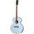 Epiphone Modern Collection J-180 LS Frost Blue elektrisch-akoestische westerngitaar met koffer