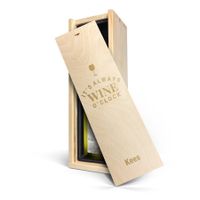 Wijn in gegraveerde kist - Salentein - Chardonnay - thumbnail