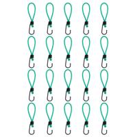 VidaXL Spanelastieken met haken 20 st 15 cm VidaXL Spanelastieken met haken 20 st 15 cm