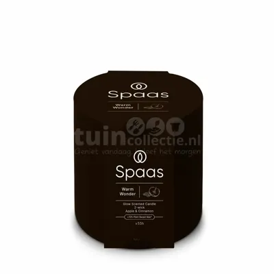 Spaas Glow Geurkaars 2-Wick Warm Wonder