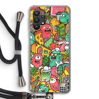 Vexx City: Samsung Galaxy A32 5G Transparant Hoesje met koord