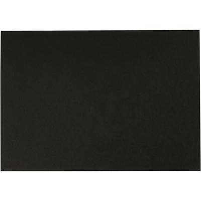 Creativ Company Aquarelpapier, a4, vel 210x297 mm, 230 gr, zwart, 10 vel/ 1 doos