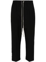 Rick Owens pressed-crease tapered-leg trousers - Noir - thumbnail