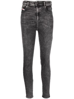 Diesel jean Slandy à taille basse - Gris