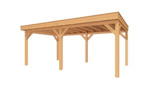 YARD Outdoor SUBLIME Buitenverblijf Plat dak - 600x350 cm- Plat dak- - YARD Outdoor