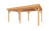 Buitenverblijf SUBLIME Plat dak - 600x350 cm- Plat dak- - YARD Outdoor