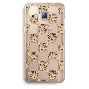 Tijger: Samsung Galaxy J3 (2016) Transparant Hoesje