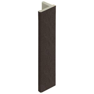 Eindprofiel 10 mm Donkerbruin - Keralit (2836)