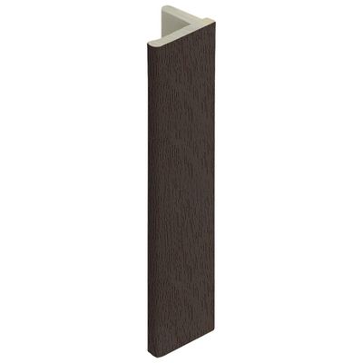 Eindprofiel 10 mm Donkerbruin - Keralit (2836)