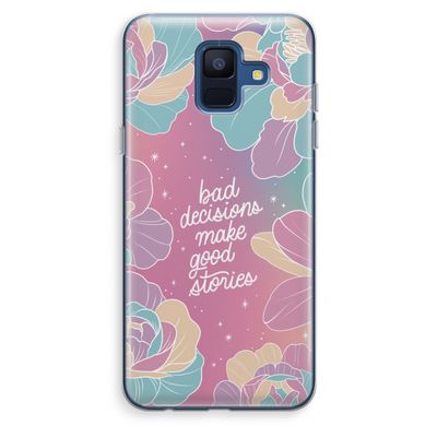 Good stories: Samsung Galaxy A6 (2018) Transparant Hoesje