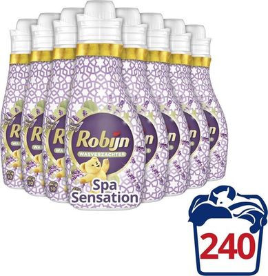 Robijn Spa Sensation Wasverzachter - 8 x 30 wasbeurten - Voordeelverpakking Robijn Spa Sensation Wasverzachter - 8 x 30 wasbeurten - Voordeelverpakking