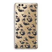 Zeemeermin: Huawei P9 Transparant Hoesje