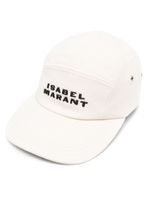 ISABEL MARANT Tedji logo-embroidered baseball cap - Tons neutres