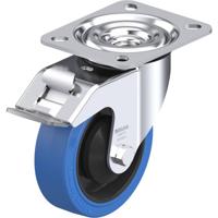 Blickle L-POEV 100KA-FI-SB Zwenkwiel met rem Wieldiameter: 100 mm Draagvermogen (max.): 200 kg 1 stuk(s)