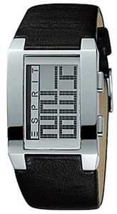 Horlogeband Esprit ES102072001 Leder Zwart 18mm