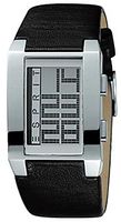Horlogeband Esprit ES102072001 Leder Zwart 18mm - thumbnail
