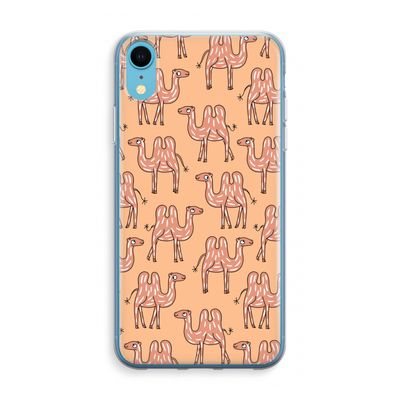 Kameel: iPhone XR Transparant Hoesje