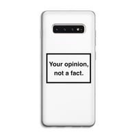 Your opinion: Samsung Galaxy S10 4G Transparant Hoesje
