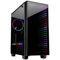 Inter-Tech X-608 Infinity Micro Tower PC-behuizing Zwart