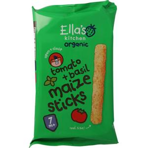 Ella&apos;s Kitchen Maize sticks tomato & basil 7m+ bio