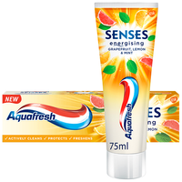 Aquafresh Senses Energising Grapefruit Tandpasta - 75 ml - thumbnail