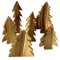 Papoose Toys Tree Set/6pc