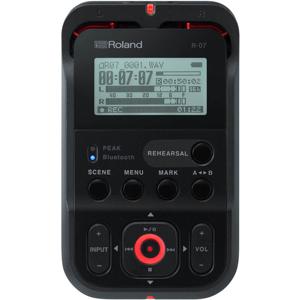 Roland R07 B field recorder zwart