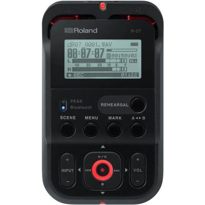 Roland R07 B field recorder zwart