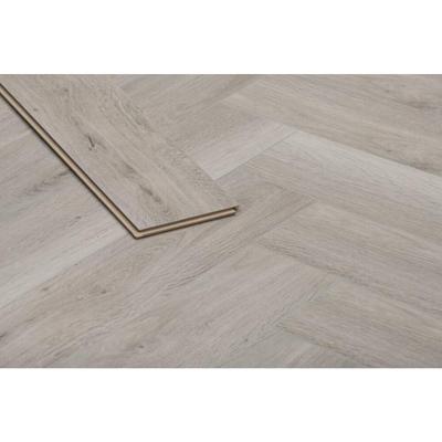 Leen Bakker - Laminaat Herringbone - Visgraat Eiken - HDF - Grijs