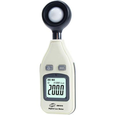 BENETECH digitale lichte Lux Meter voor Factroy / School / huis diverse gelegenheid bereik: 0-200.000 Lux (GM1010)(White)
