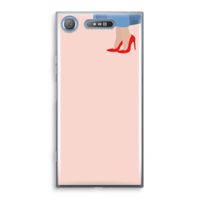 High heels: Sony Xperia XZ1 Transparant Hoesje