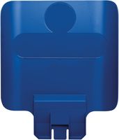 Rubbermaid Slim Jim paneel voor recycling station, blauw