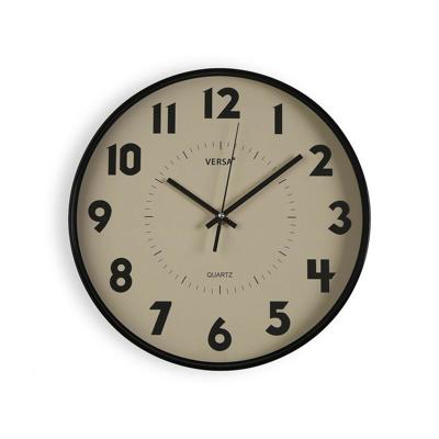 Muurklok Versa Beige Plastic 4 x 30 x 30 cm