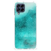 Back Cover Samsung Galaxy M53 Painting Blue