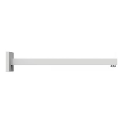 Douchearm Tres Exclusive | 40 cm | Wandmontage | Messing | Vierkant | Wit mat