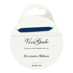 Creativ Company Decoratie lint blauw, 15m