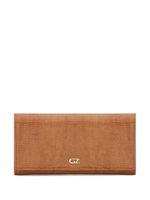 Giuseppe Zanotti portefeuille à détail de logo - Marron
