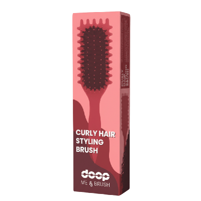 DOOP - Me & Brush Luxe Haarborstel Rood DOOP - Me & Brush Luxe Haarborstel Rood