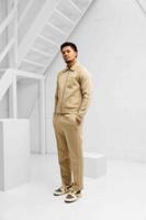 Lacoste Made In France Trainingspak Heren Beige - Maat S - Kleur: Beige | Soccerfanshop