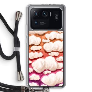 Katoen Wolken: Xiaomi Mi 11 Ultra Transparant Hoesje met koord