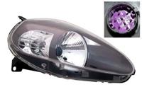 Koplamp rechts met knipperlicht vanaf 11/'08 H4 Gerookt 1624968