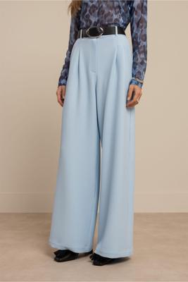 Studio Anneloes Skye Waffle Trousers 13588 Broek 7000 Pastel Blue