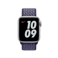 Apple origineel Nike Sport Loop Apple Watch 38mm / 40mm / 41mm Purple Pulse - MGQG3ZM/A - thumbnail
