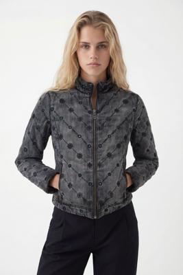 Gewatteerd spijkerjack - BLUE - 42